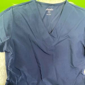 Jockey size large scrub top